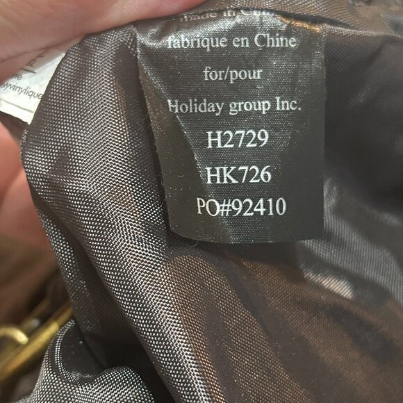 Bertini Brown Leather East West Bag Purse‎ NWT Gold Chain Italy Slouchy Designer - Picture 8 of 8